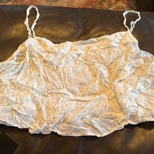 Aerie golden spark flowy tank top